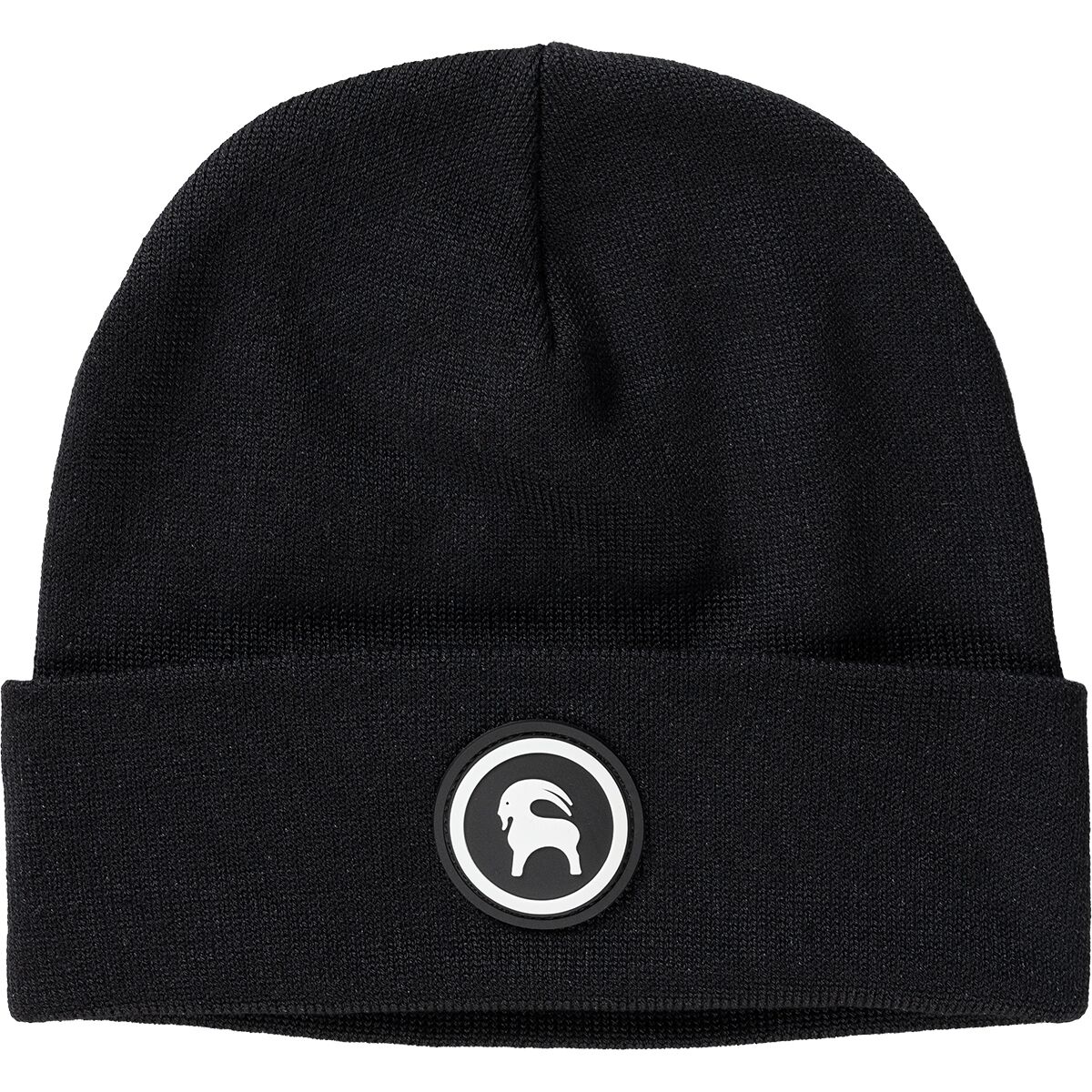 Backcountry Backcountry Patch Goat Beanie Black, One Size