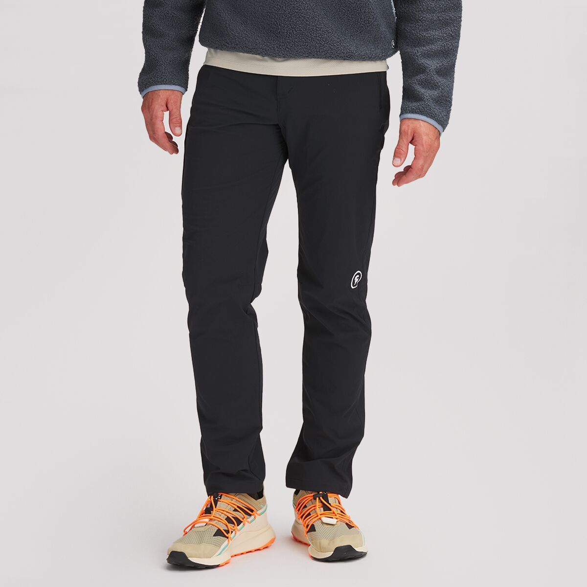 Backcountry Belted Double Weave Softshell Pant - Men's Black, 30