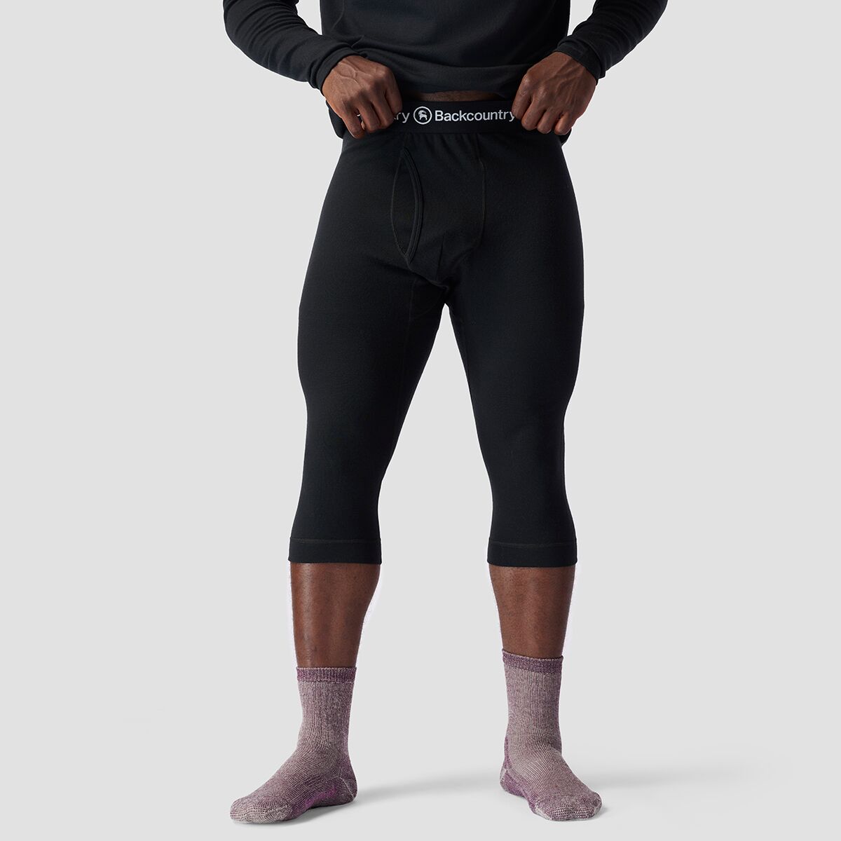 Spruces Mid-Weight Merino 3/4 Baselayer Bottom - Men