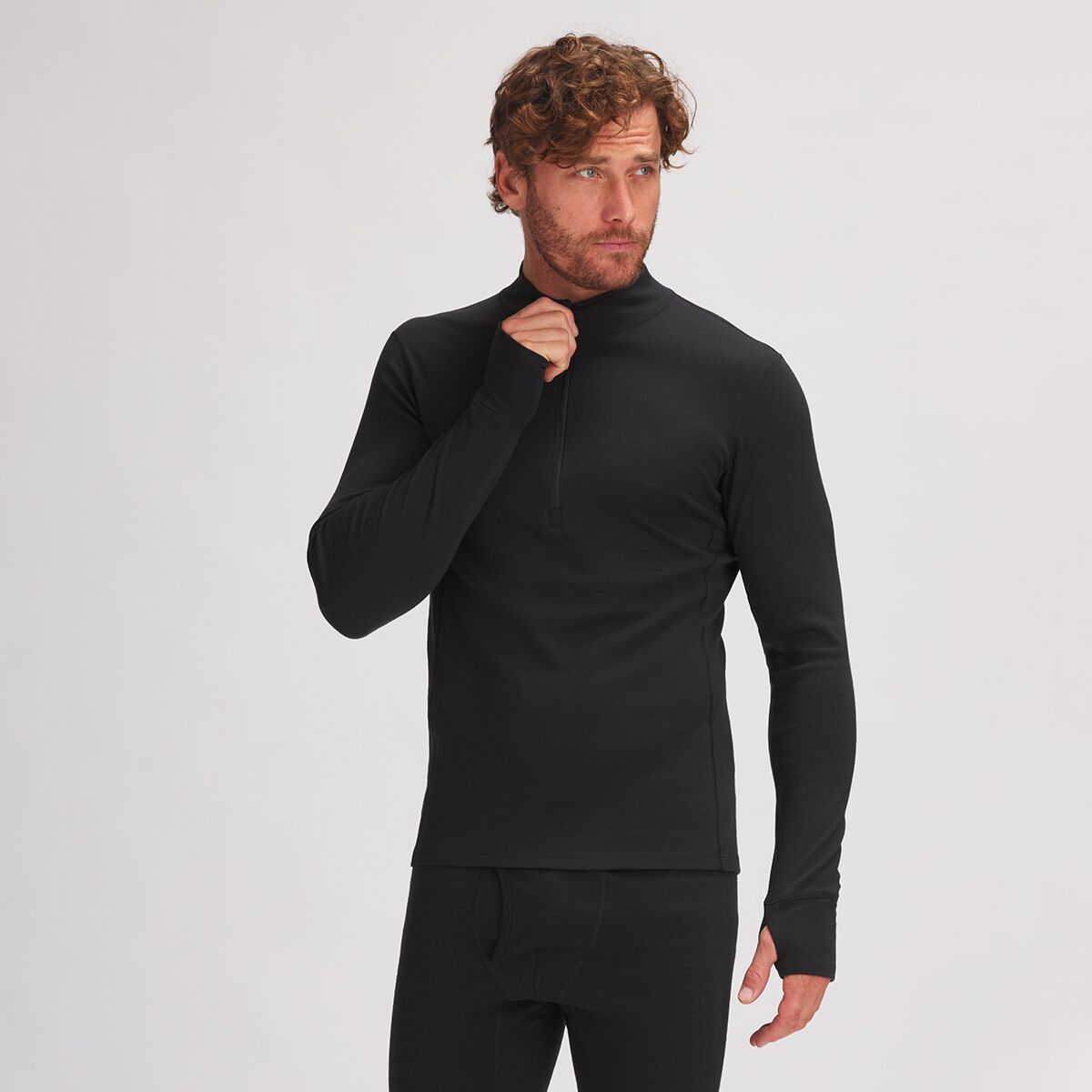 Backcountry Spruces Mid-Weight Merino Baselayer 1/4-Zip Top - Men's