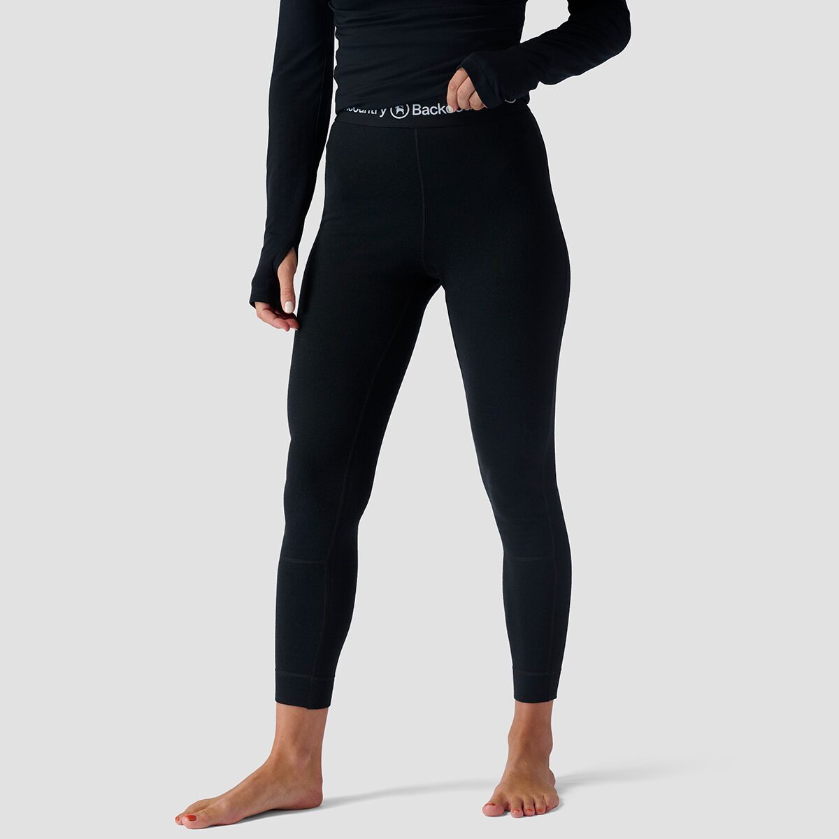 Backcountry Spruces Mid-Weight Merino Bottom - Women's Black, M