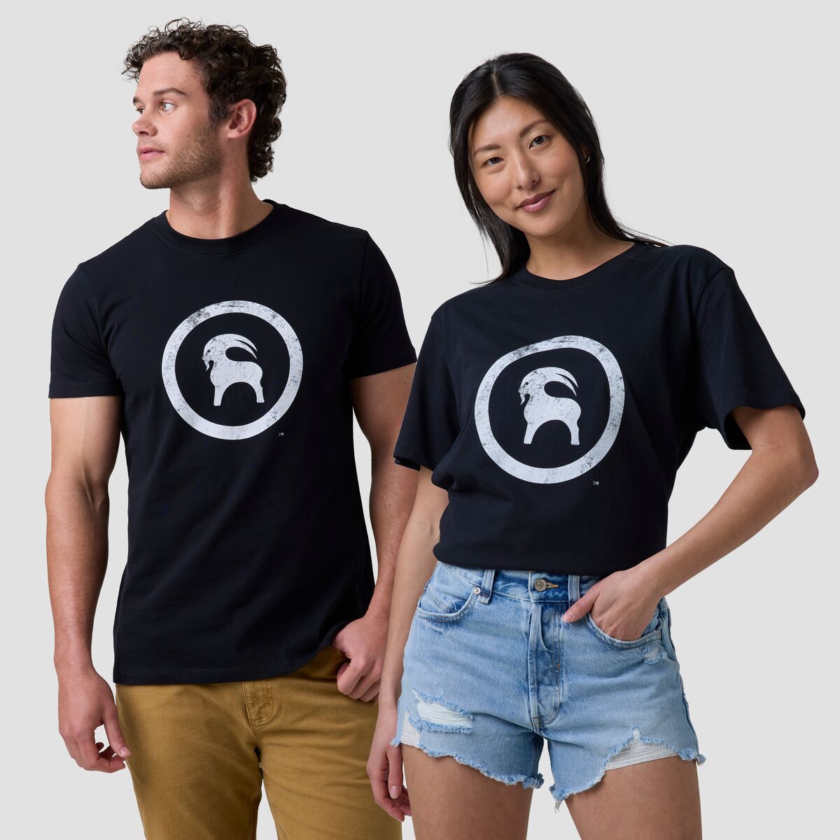 Backcountry Backcountry Goat T-Shirt Black/White Goat, XL