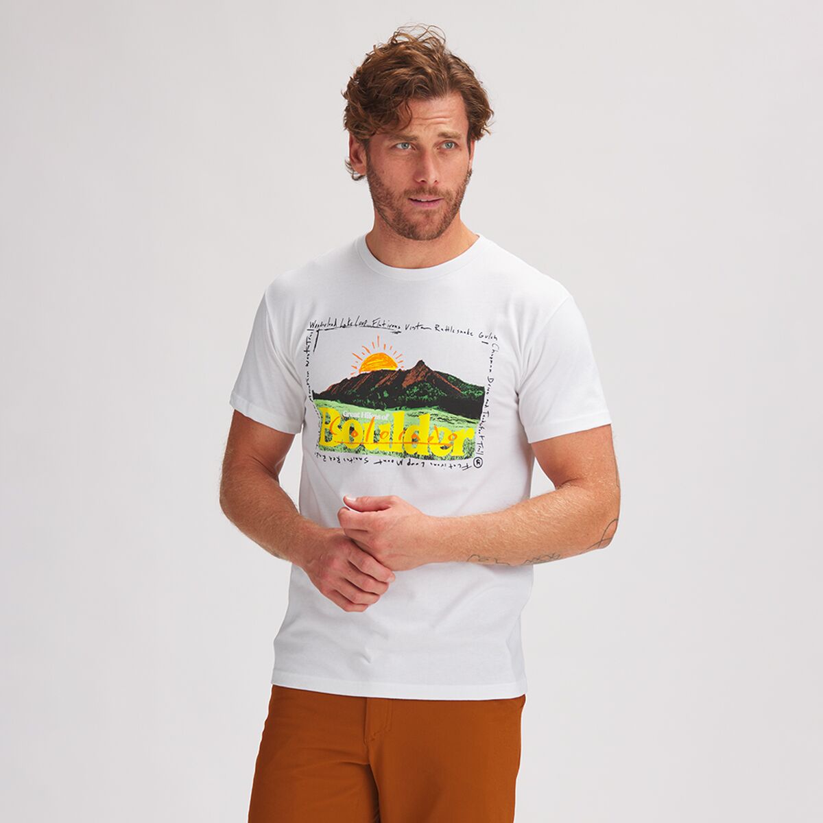 Backcountry Great Hikes of Boulder T-Shirt - Men's product image