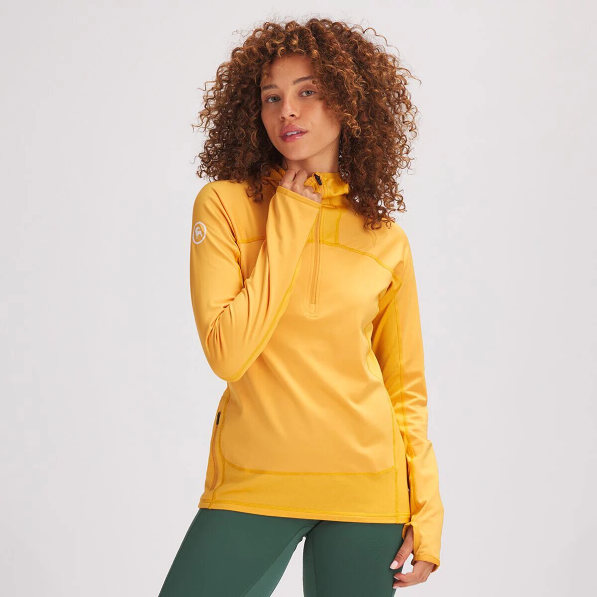 Backcountry Backcountry Hybrid Grid Fleece Pullover - Women's Ermine, S