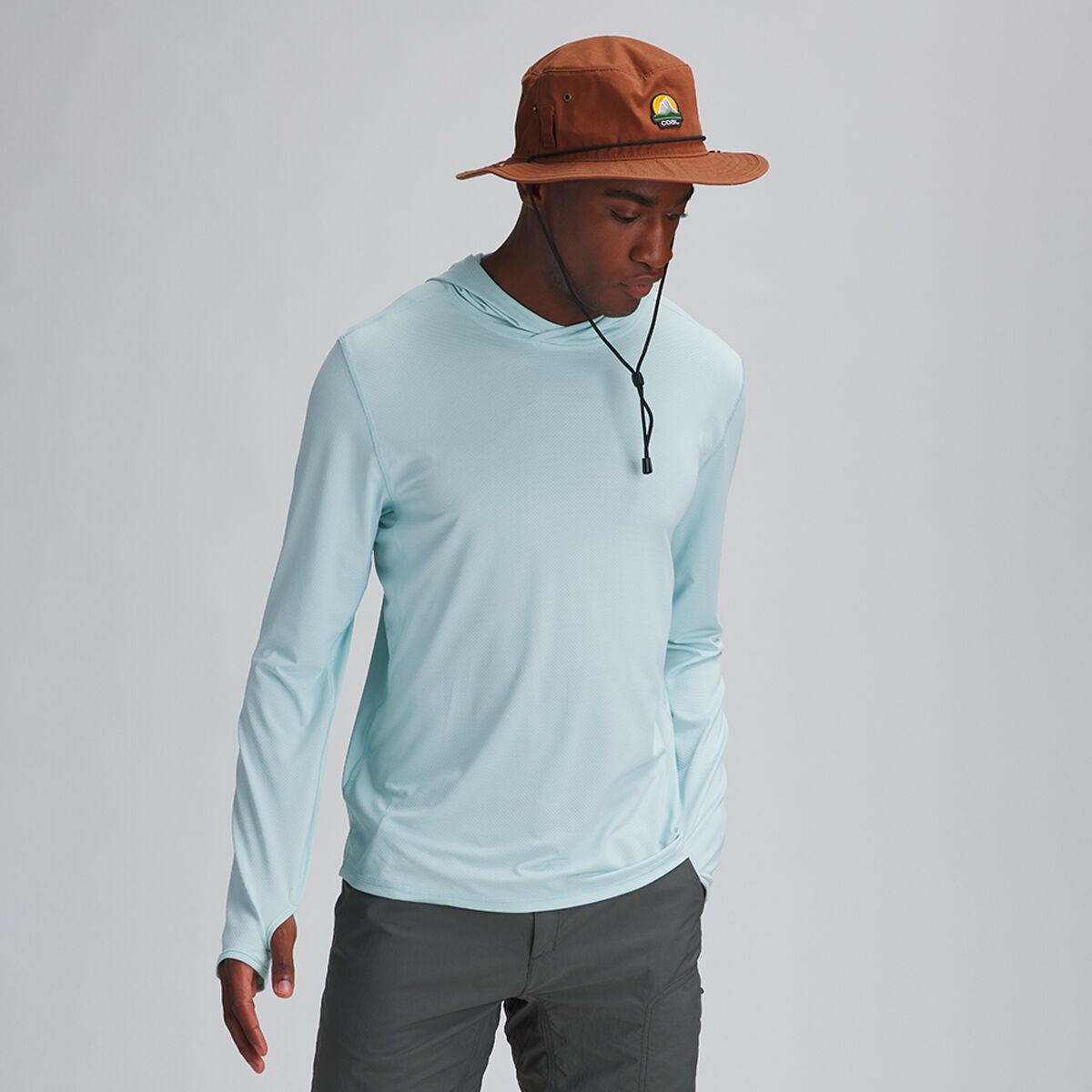 Backcountry Tahoe Sun Hoodie - Men's Clearwater, XXL