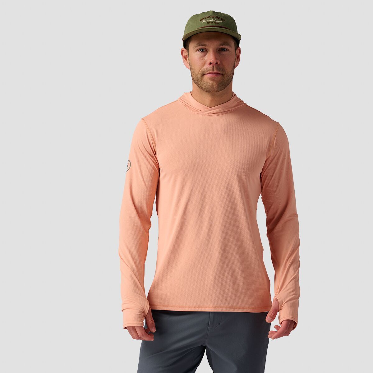 Backcountry Tahoe Sun Hoodie - Men's Dusty Coral, L