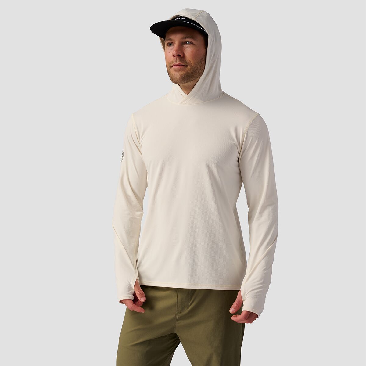 Backcountry Tahoe Sun Hoodie - Men's Egret, XXL