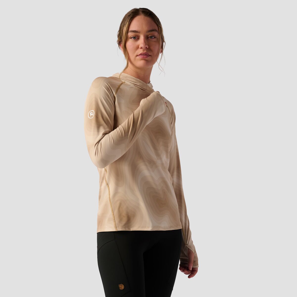 Backcountry Tahoe Sun Hoodie - Women's Starfish Topo Print, XXL