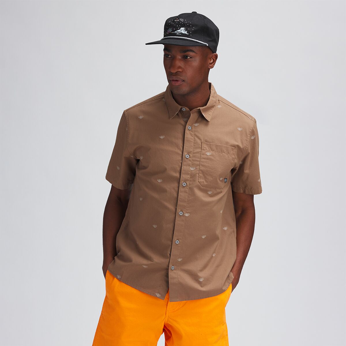 Backcountry Short-Sleeve Agave Button Down Shirt - Past Season - Men's product image