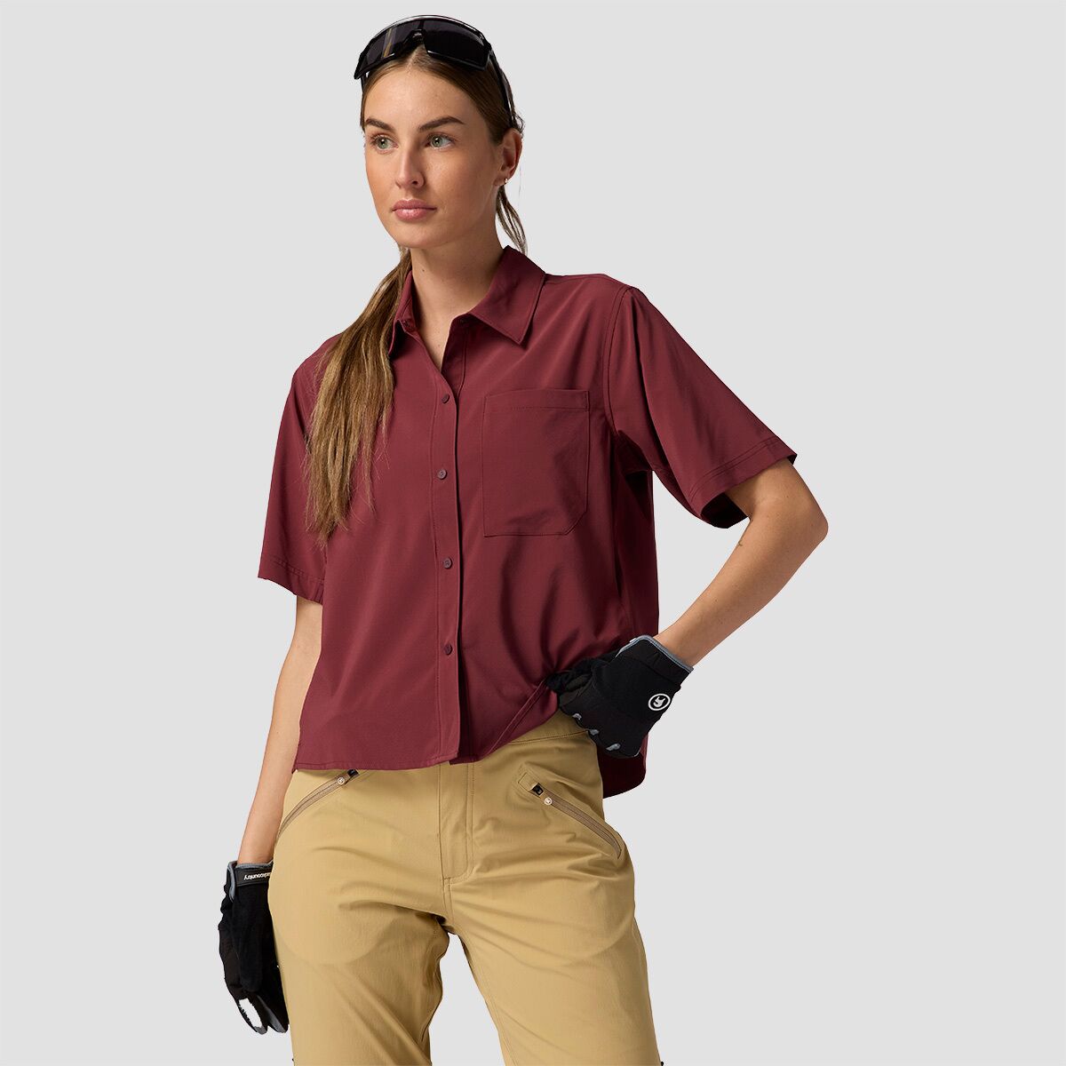 Backcountry Backcountry Slickrock Short-Sleeve Button-Up Jersey - Women's