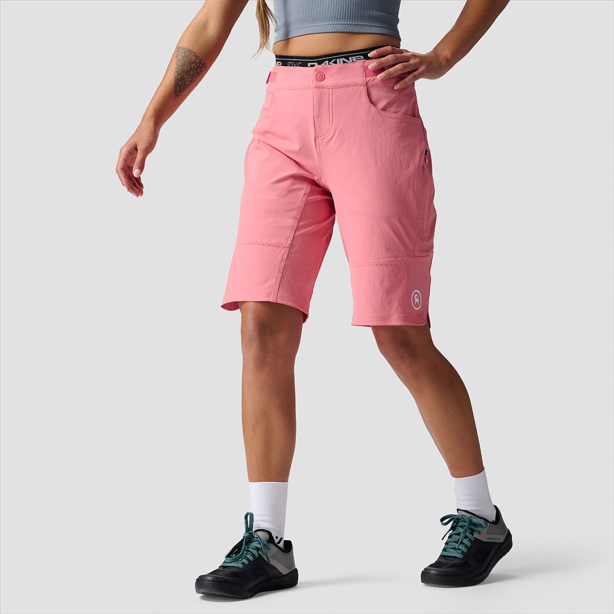 Backcountry Backcountry Empire 11.5in Bike Short - Women's Flamingo Plume, XL