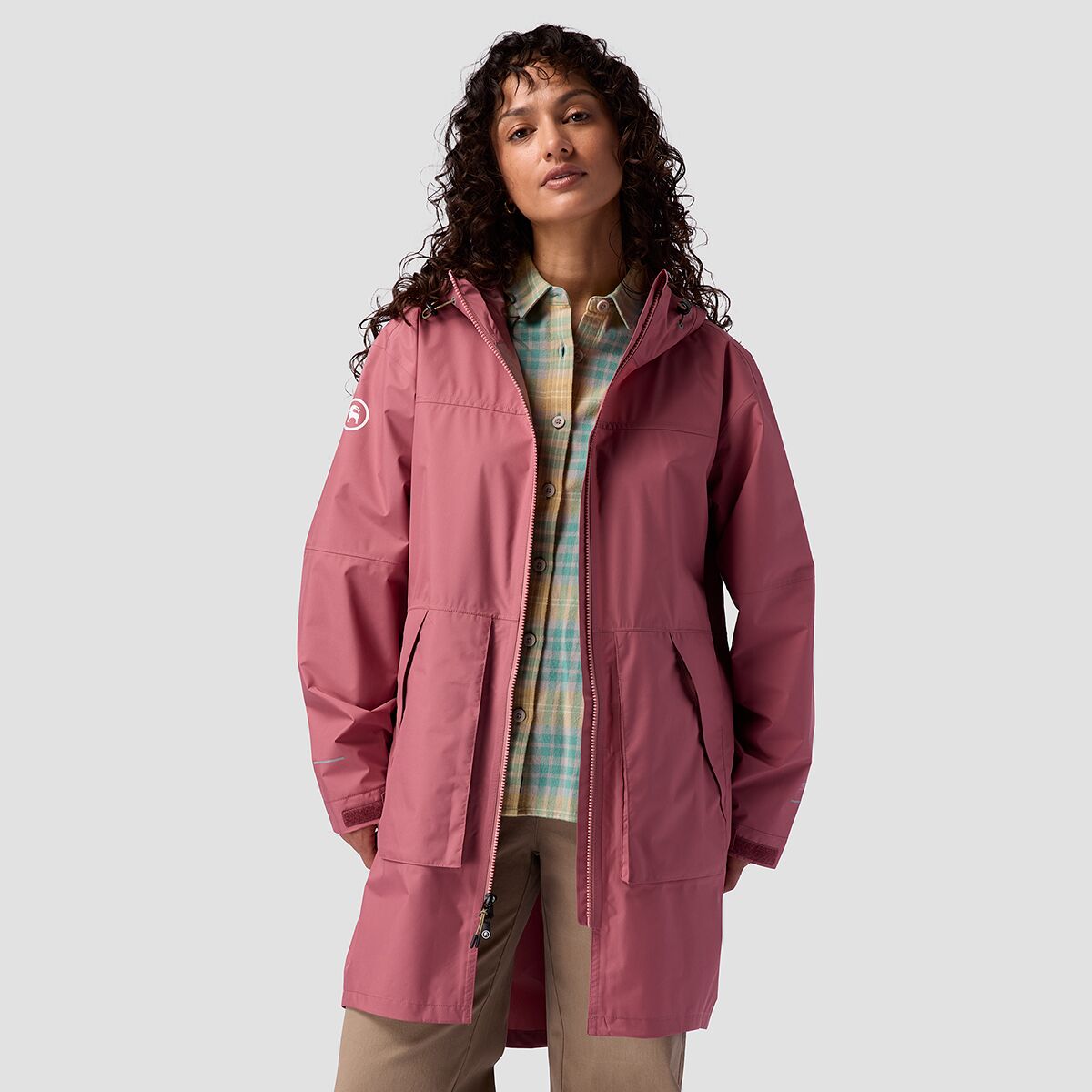Backcountry Backcountry Runoff 2.5L Rain Parka - Women's Deco Rose, M