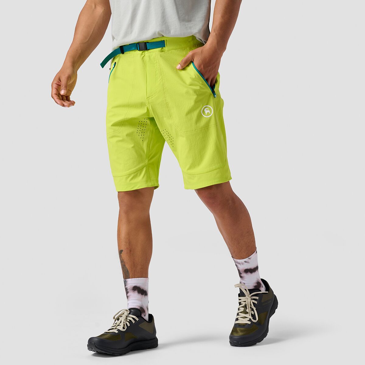 Backcountry Slickrock 11in Bike Short - Men's Lime Punch, L
