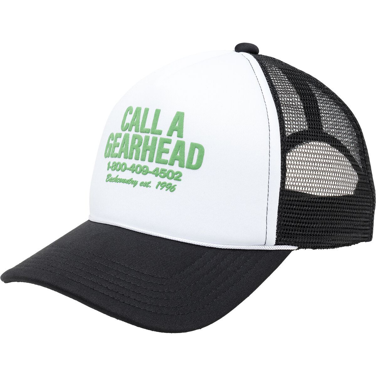 Backcountry Foam Trucker Black Call A Gearhead, One Size