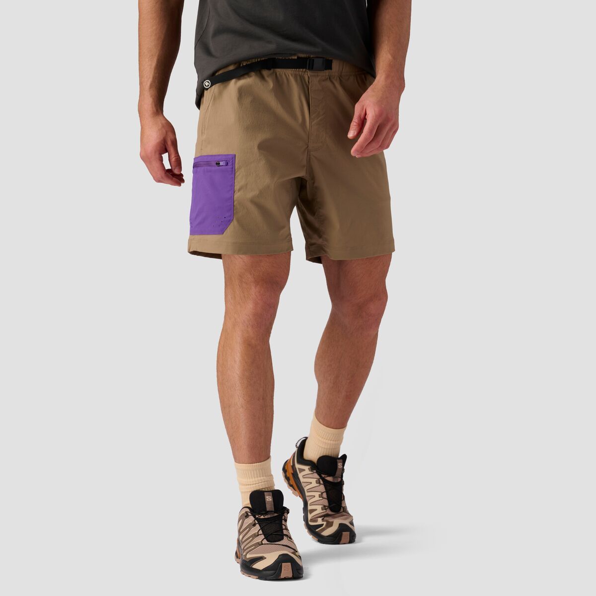 Backcountry Wasatch Ripstop Short - Men's Fossil/Tillandsia Purple, XXL