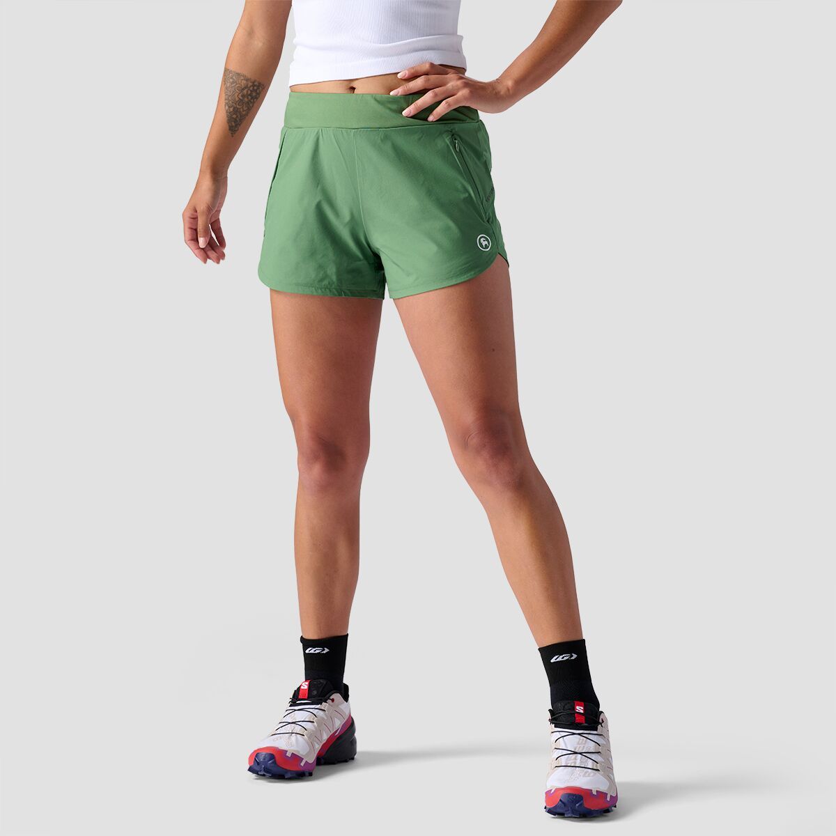 Backcountry Destination 3.5in Short - Women's Elm Green, S