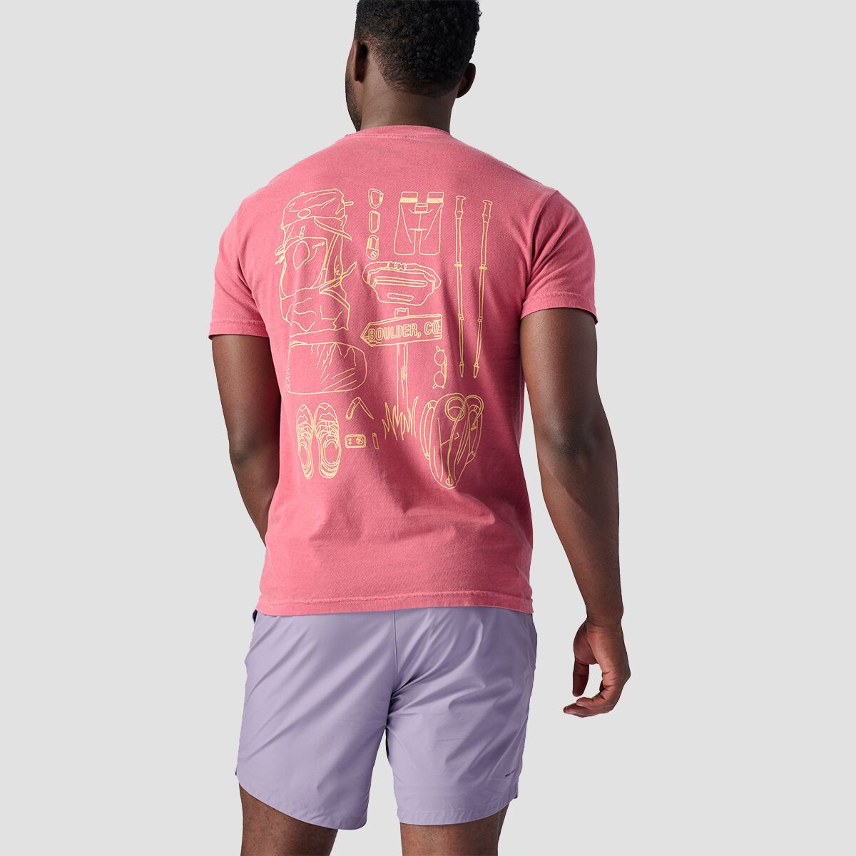 Backcountry Boulder Gear List T-Shirt Crimson, S