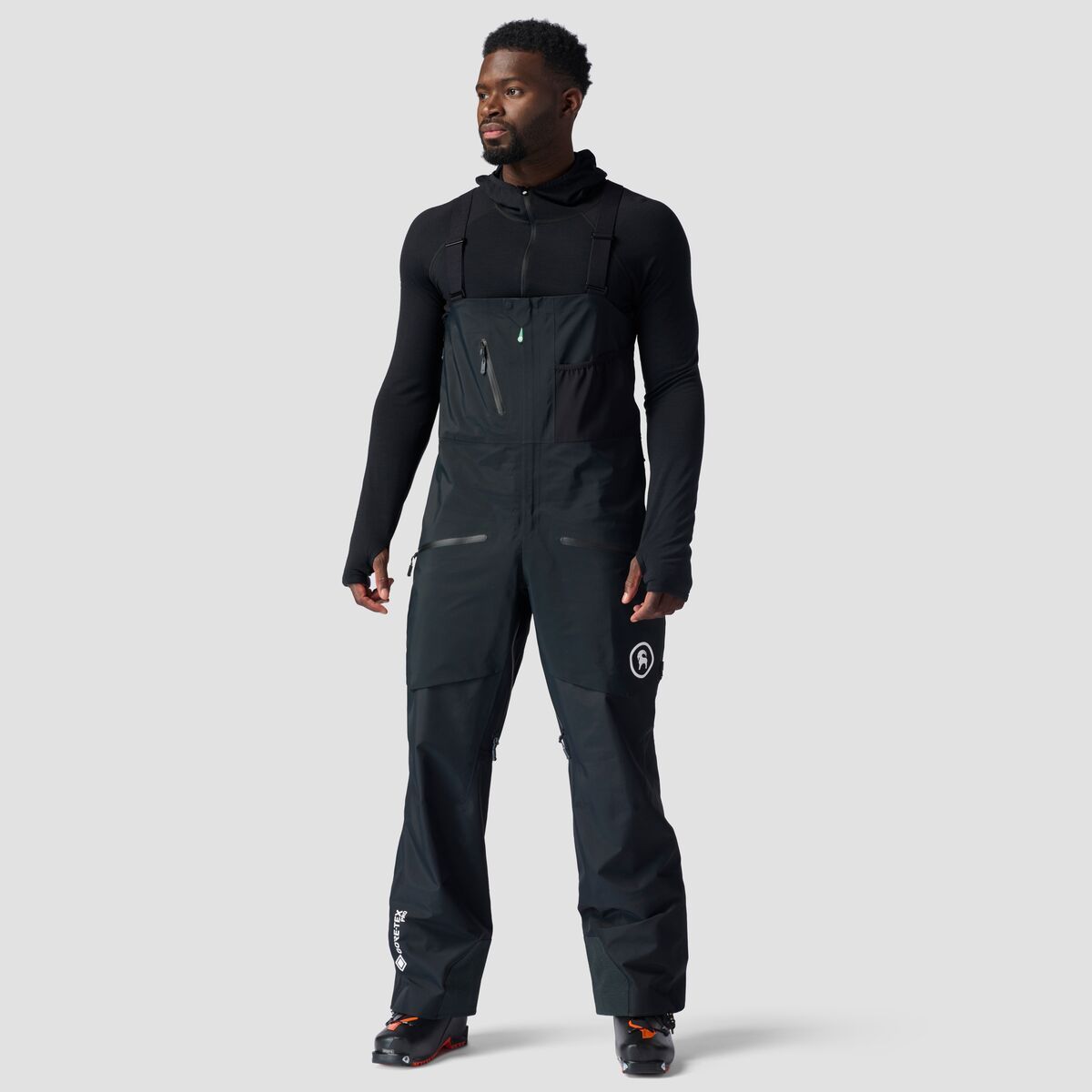 Backcountry Cardiac GORE-TEX PRO Bib Pant - Men's Black, XXL