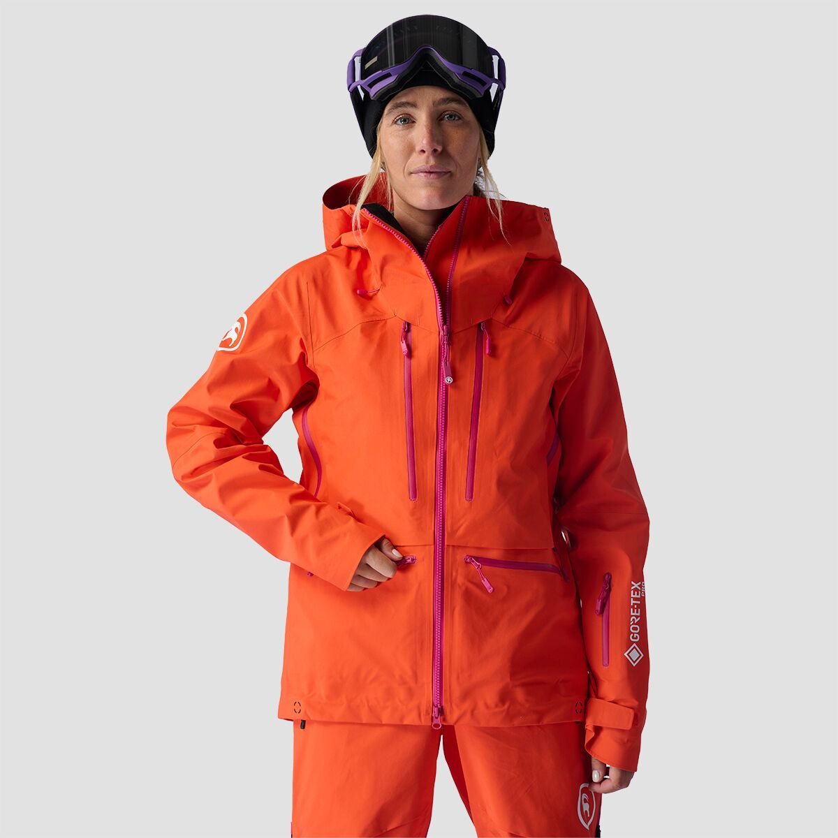 Backcountry Cardiac GORE-TEX PRO Jacket - Women's Mandarin Red, XL