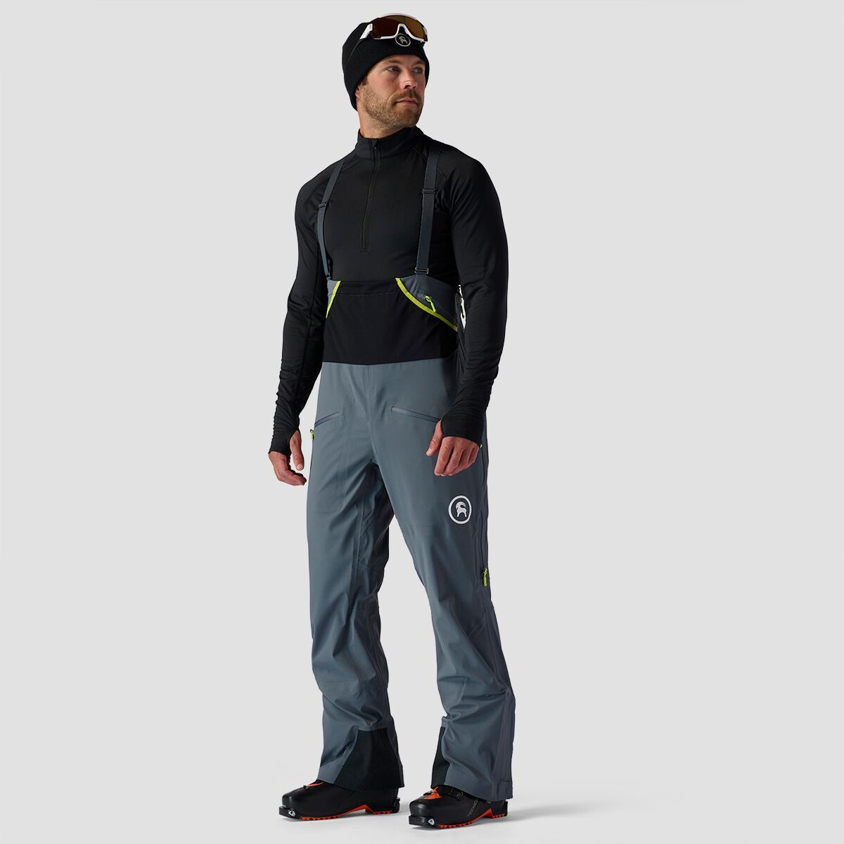 Backcountry GORE-TEX WINDSTOPPER Hybrid Touring Bib Pant - Men's Turbulence, S
