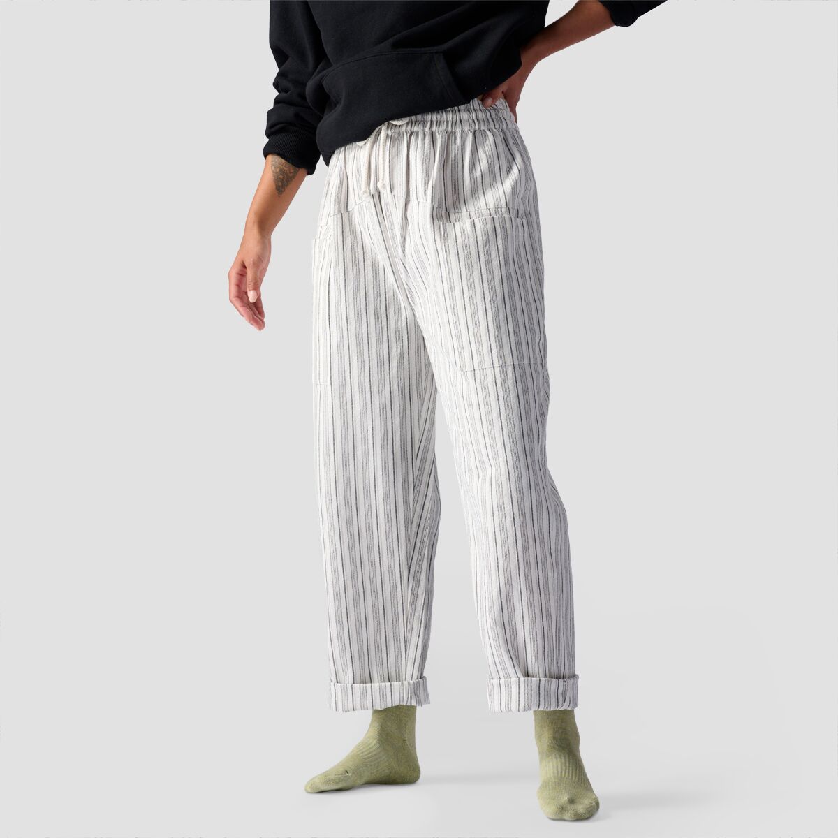 Backcountry Textured Cotton Pull On Pant - Women's