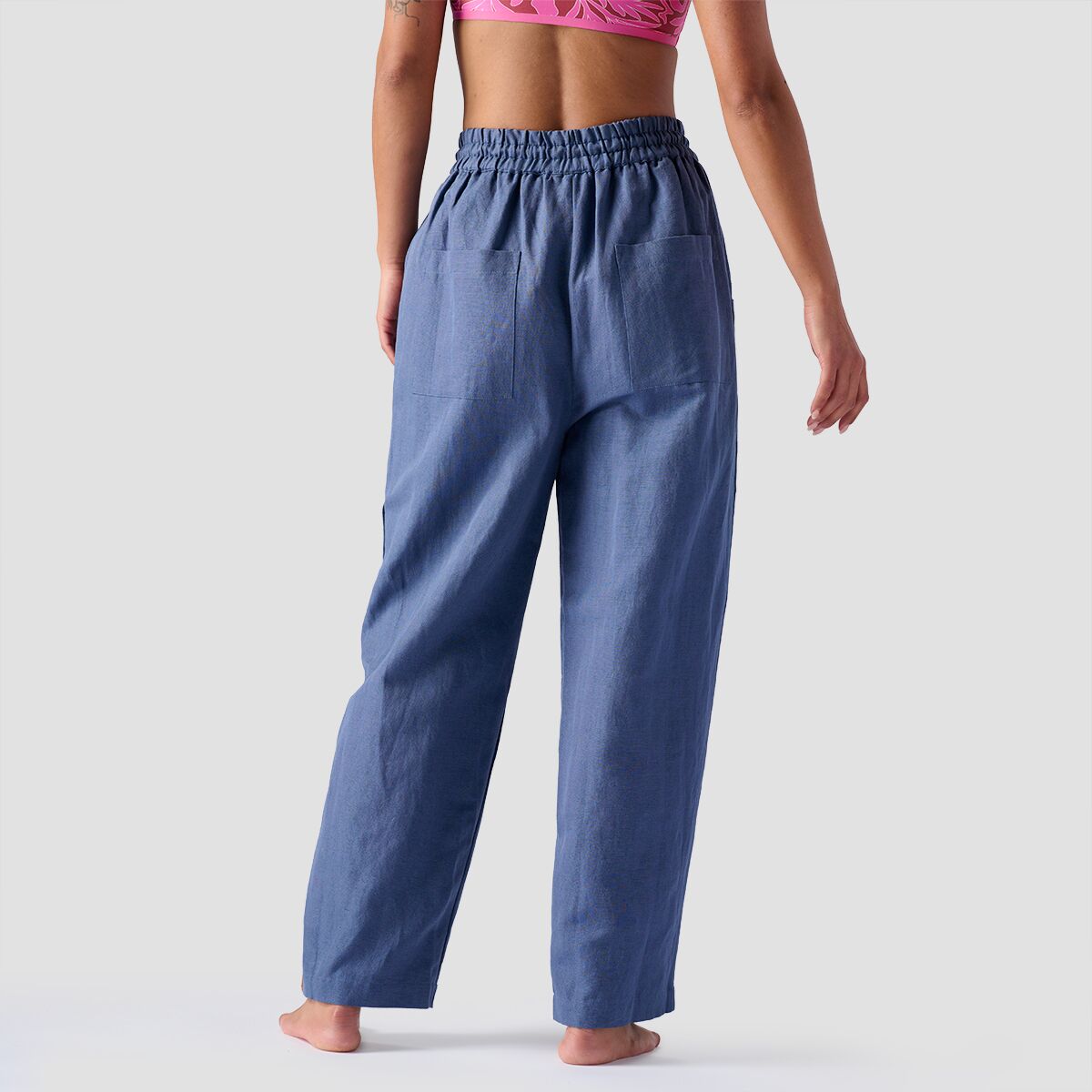 Cotton Knit Pull on Pant in Bittersweet