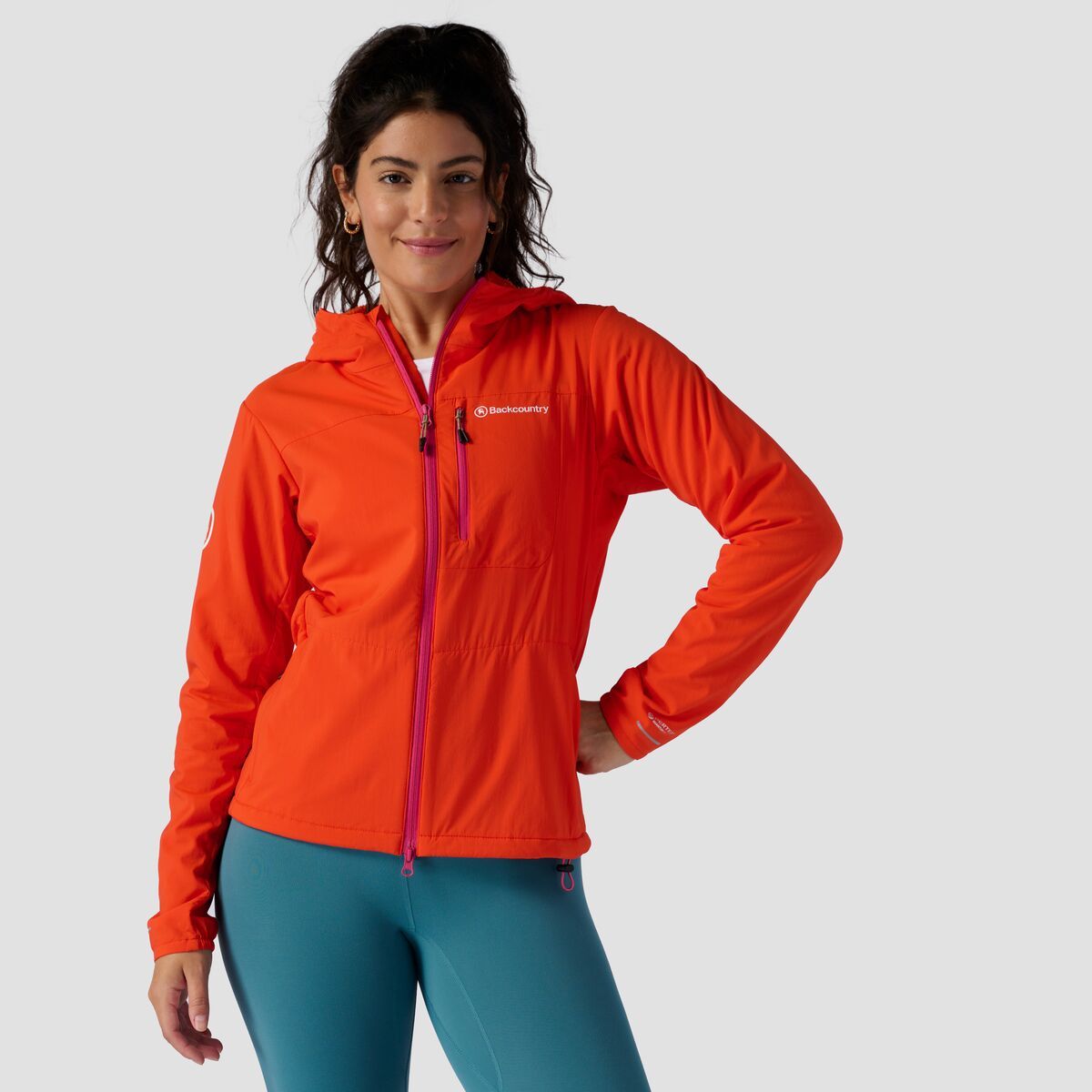 Backcountry MTN Air EVOLVE Hooded Jacket - Women's Manderin Red, XS