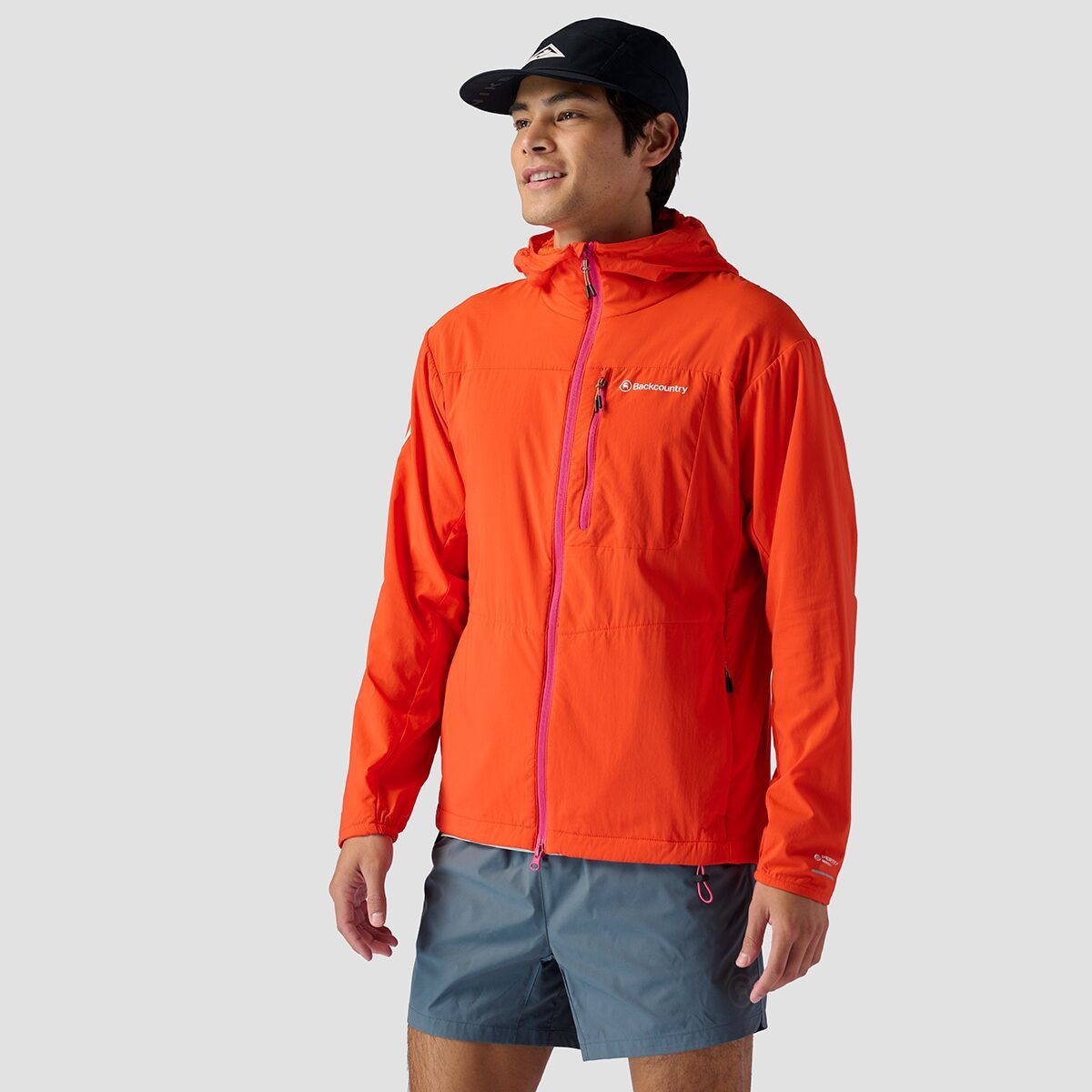 Backcountry MTN Air EVOLVE Hooded Jacket - Men's Mandarin Red, XXL