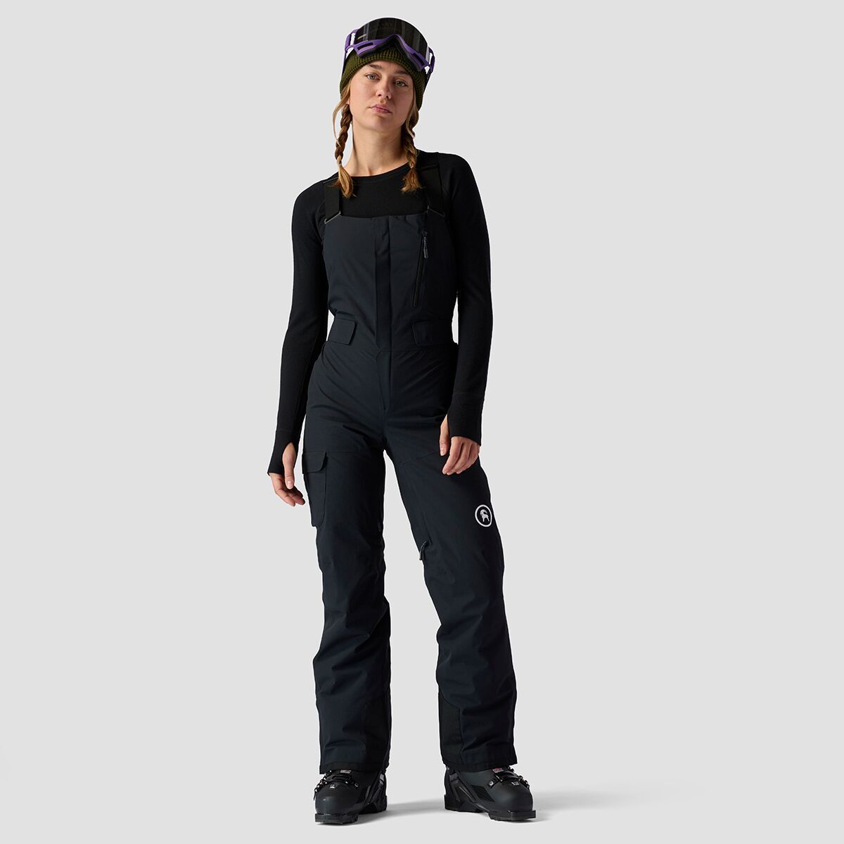 Backcountry Last Chair Stretch Insulated Bib - Women's Black, M