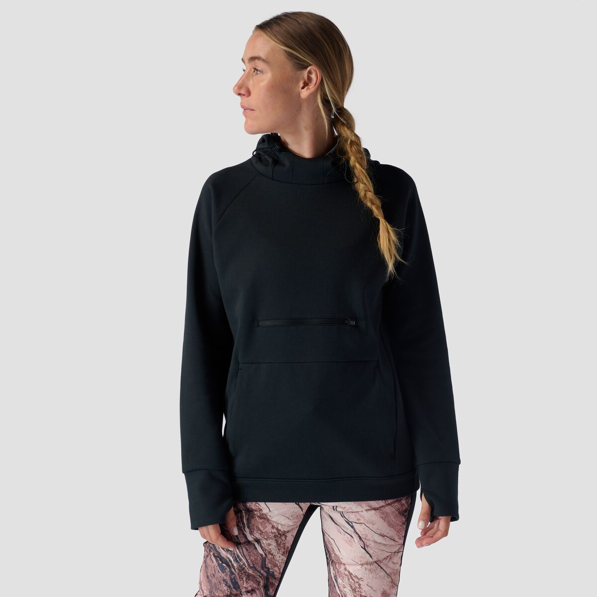 Backcountry Tricot Peak Tech Hoodie - Women's Black, XXL