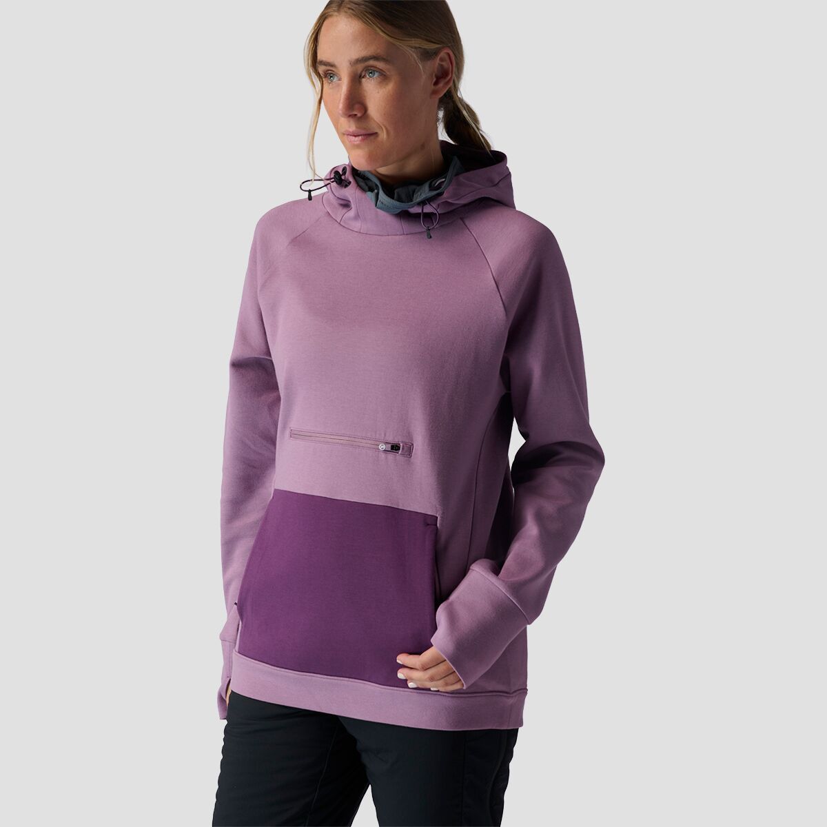 Backcountry Tricot Peak Tech Hoodie - Women's Grapeade/Hortensia, XXL