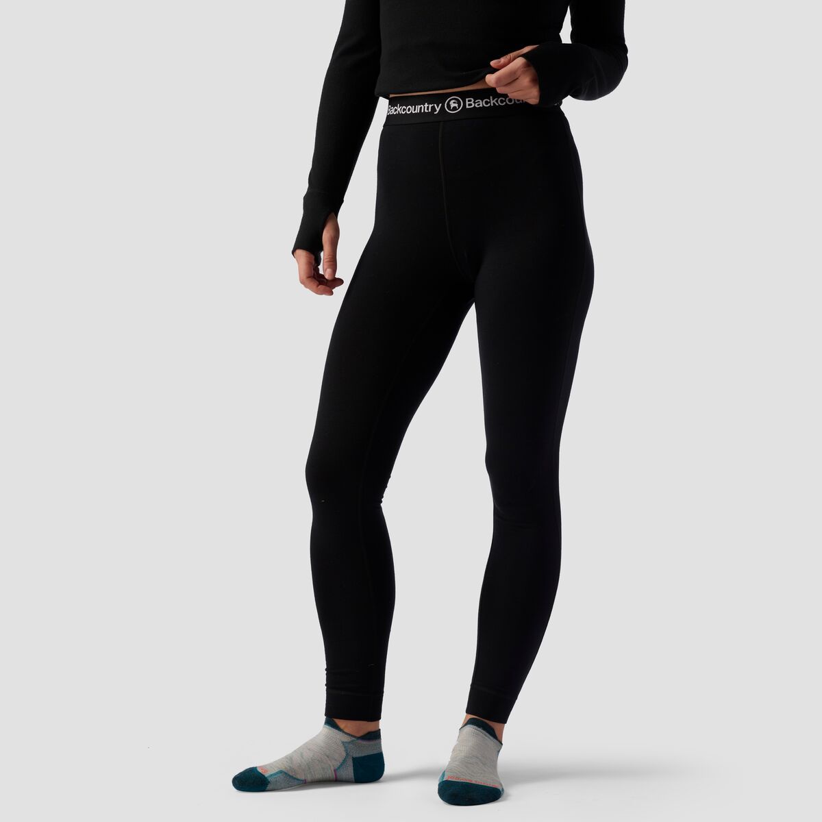 Backcountry Spruces Lightweight Merino Bottom - Women's Black, M
