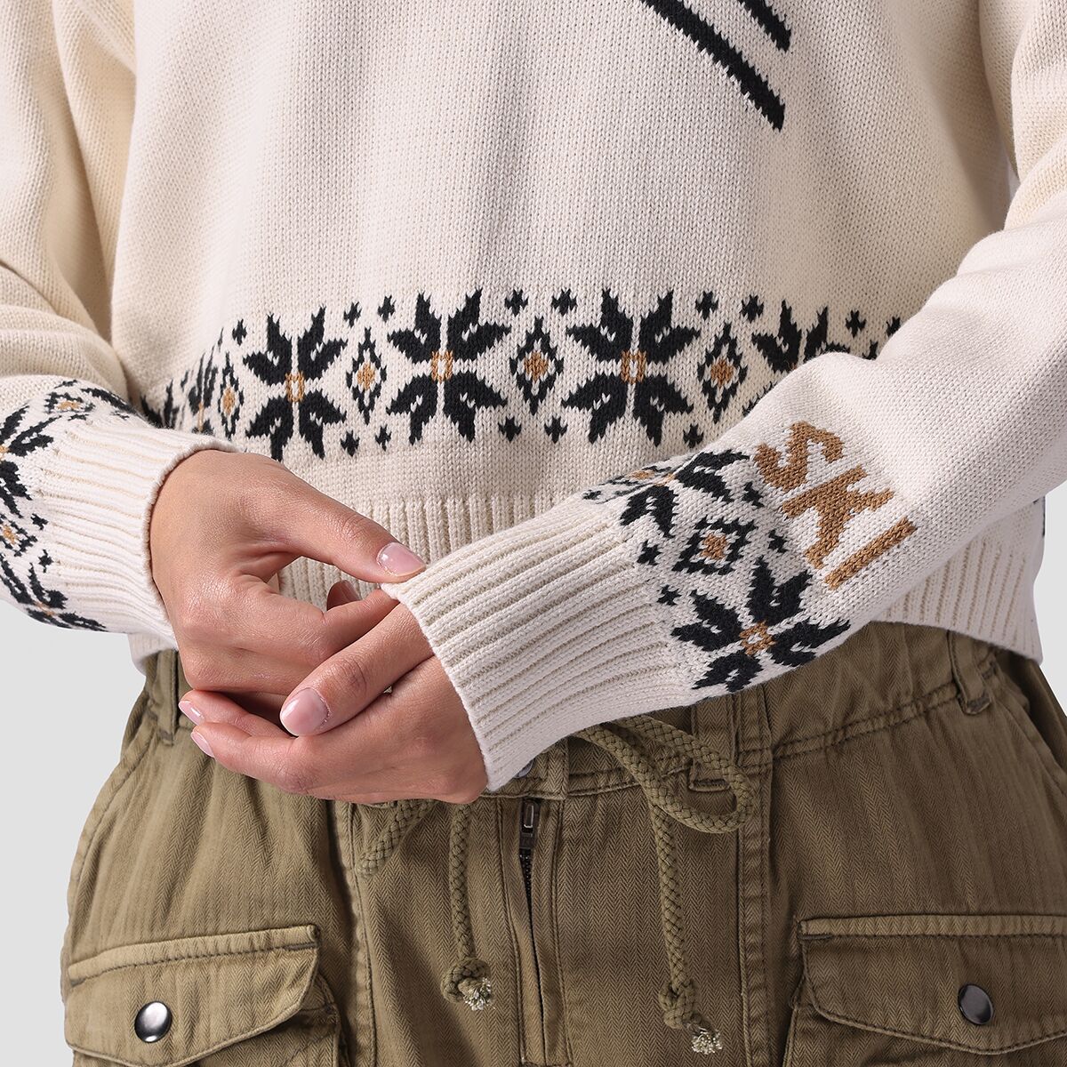 Backcountry Intarsia Ski Jumper Sweater - Women's - Clothing