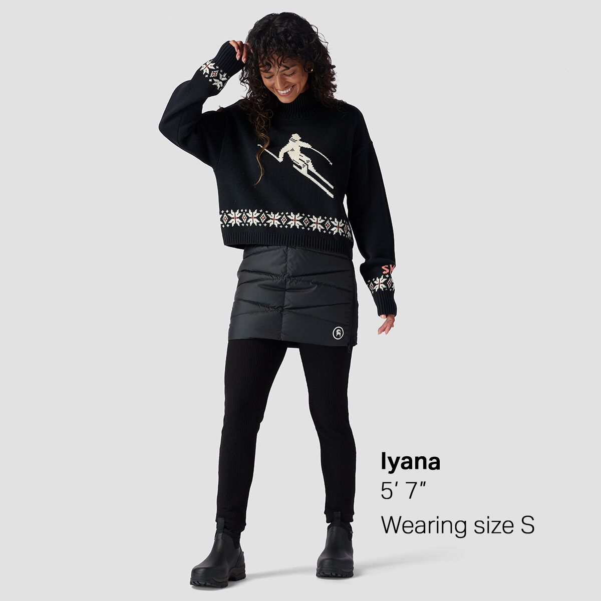 Backcountry Intarsia Ski Jumper Sweater - Women's - Clothing