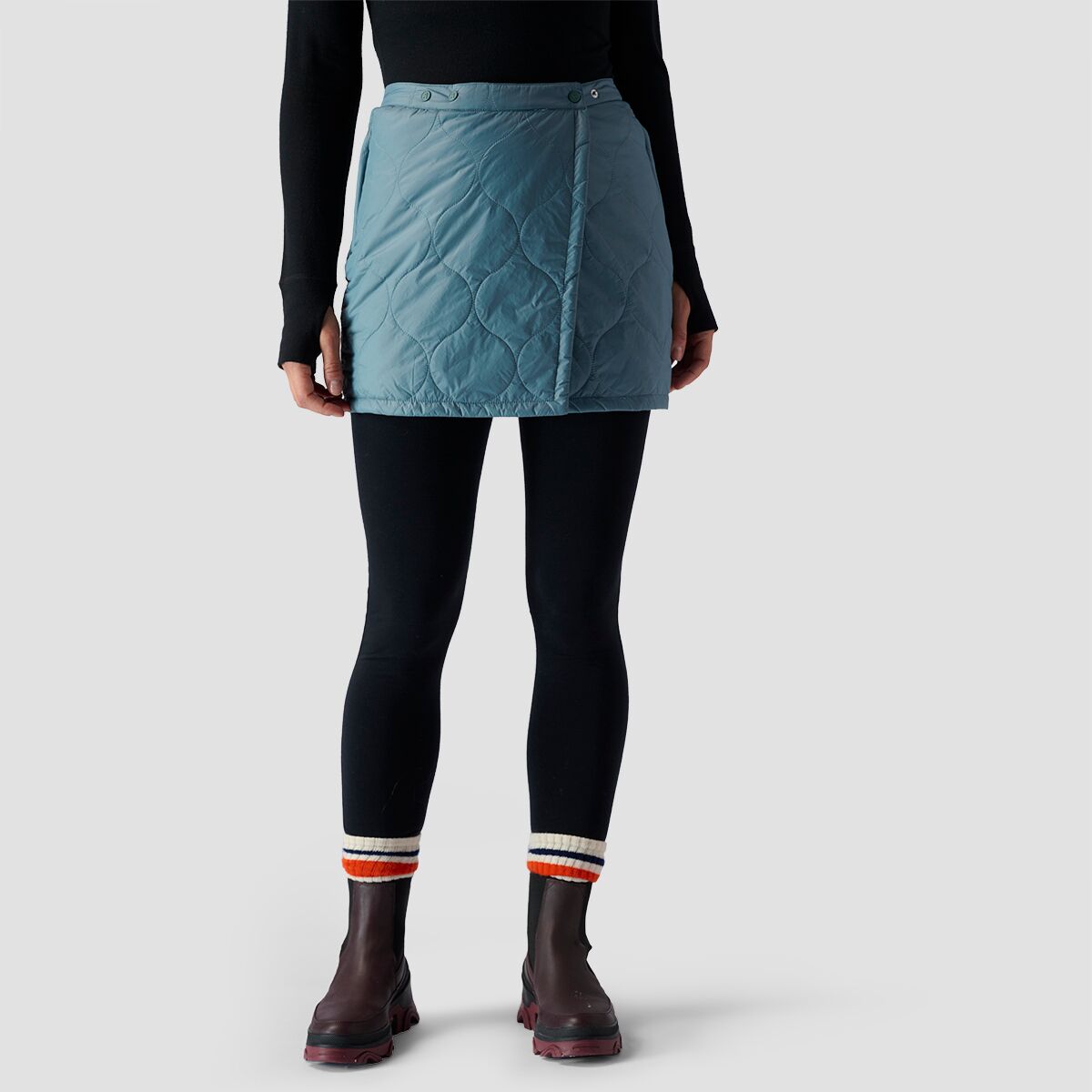 Backcountry Backcountry Insulated Wrap Skirt - Women's Goblin Blue, XS