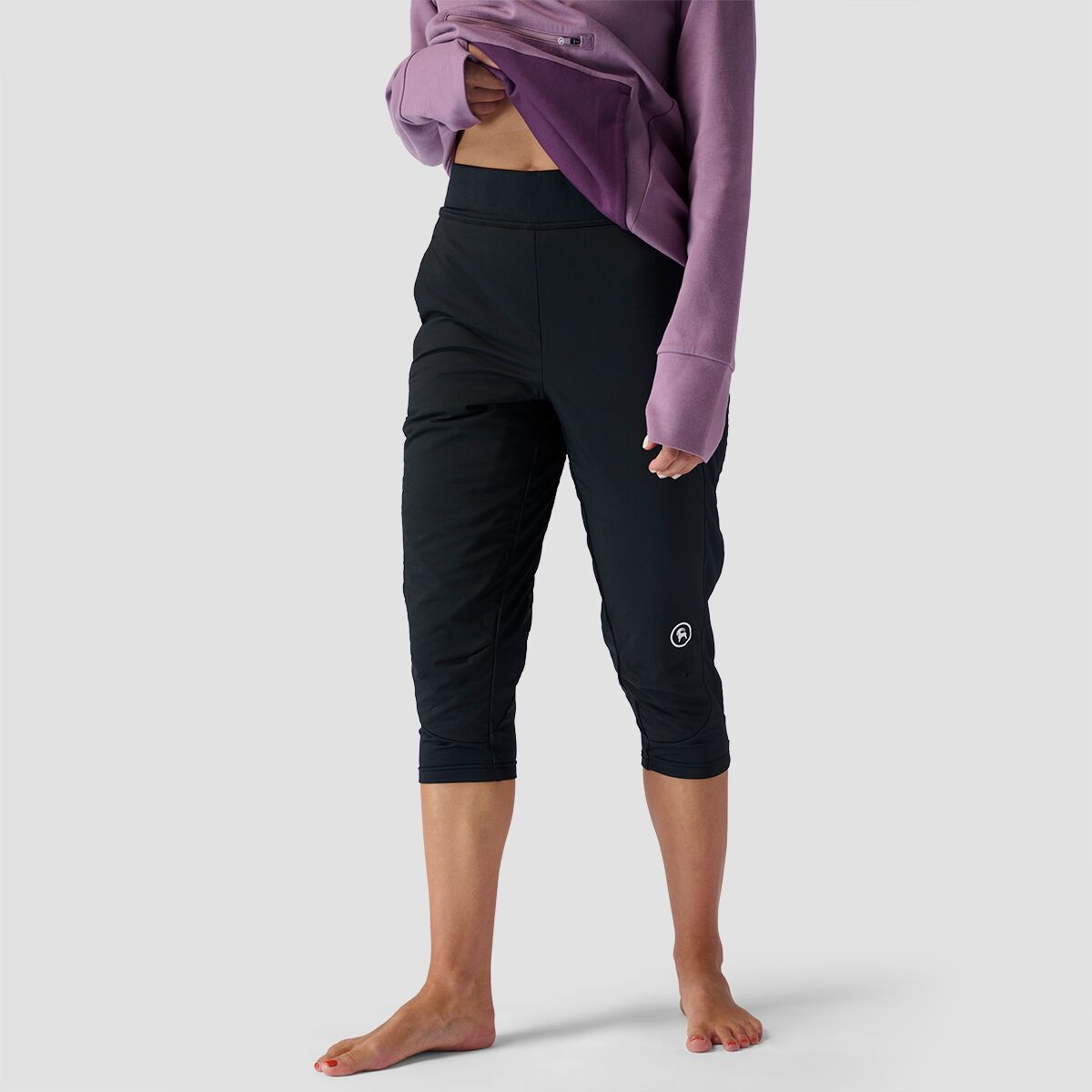 Backcountry Wolverine Cirque 3/4 Insulated Pant - Women's Black, L