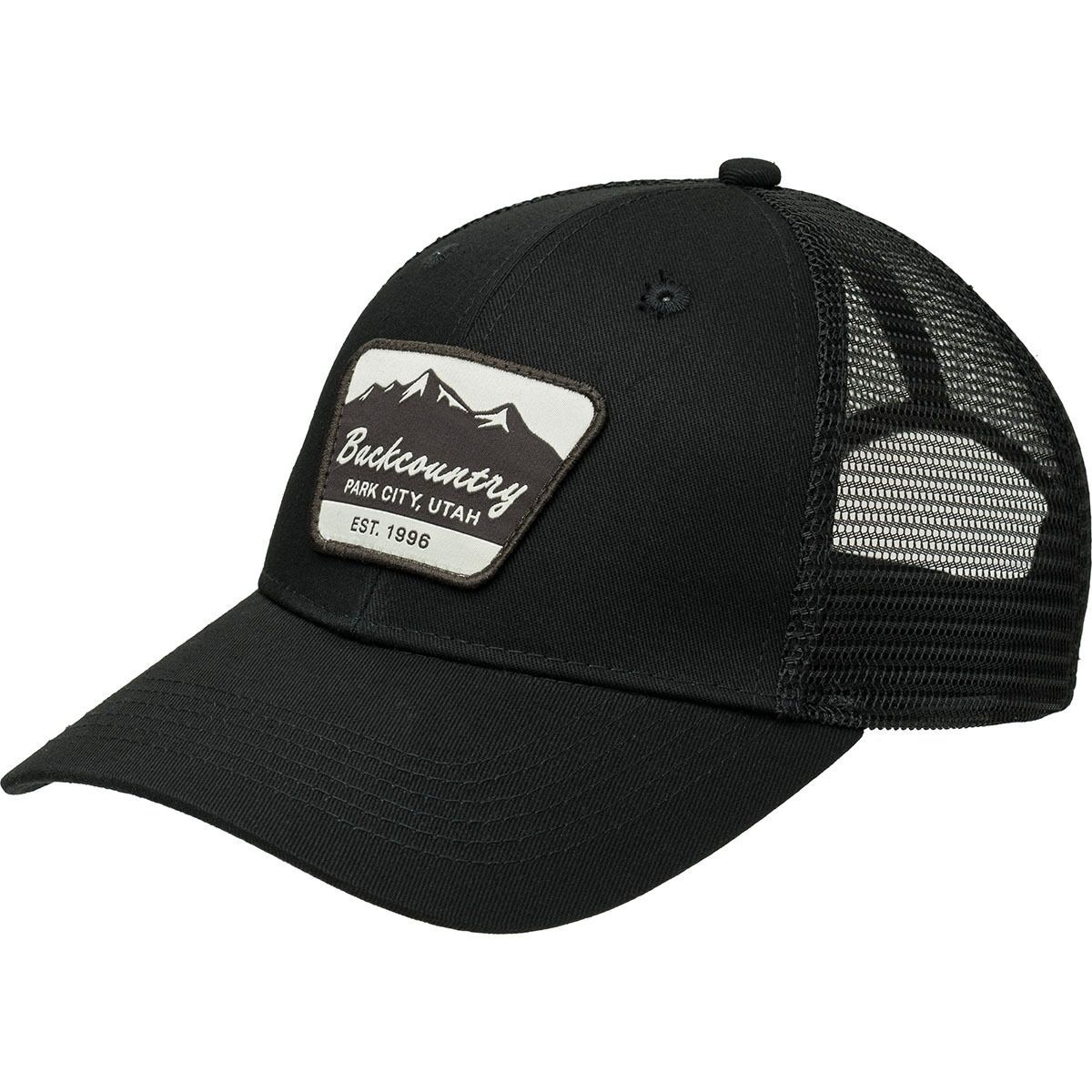 Backcountry Est. 96 Trucker Hat Black, One Size
