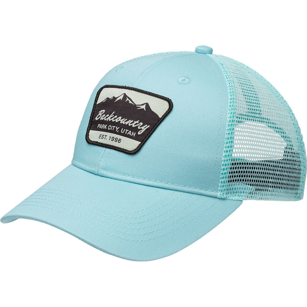 Backcountry Est. 96 Trucker Hat Blue Haze, One Size