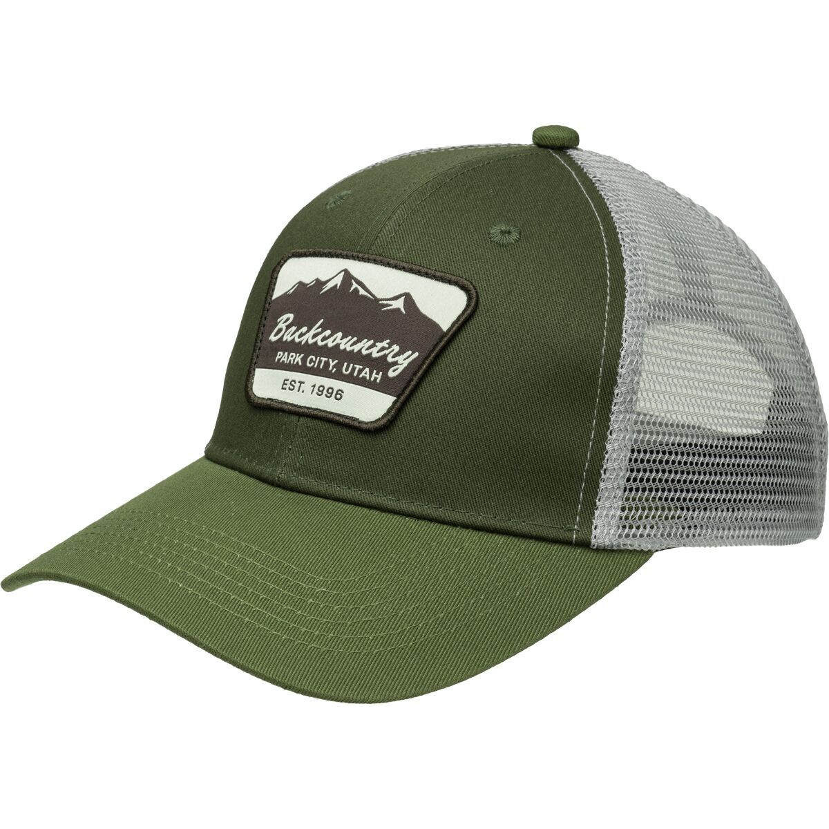 Backcountry Est. 96 Trucker Hat Calla Green, One Size