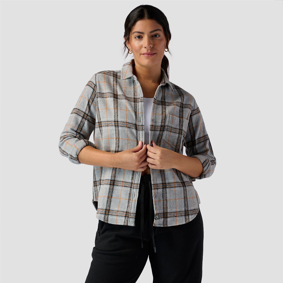 Backcountry Piper Flannel - Women's Granite Plaid, S