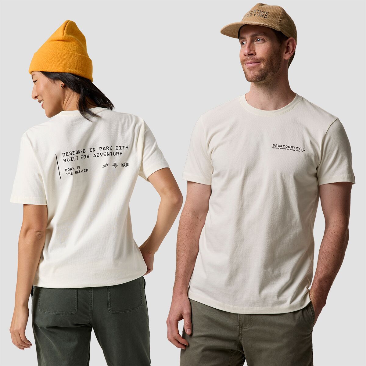 Backcountry Built For Adventure T-Shirt Egret