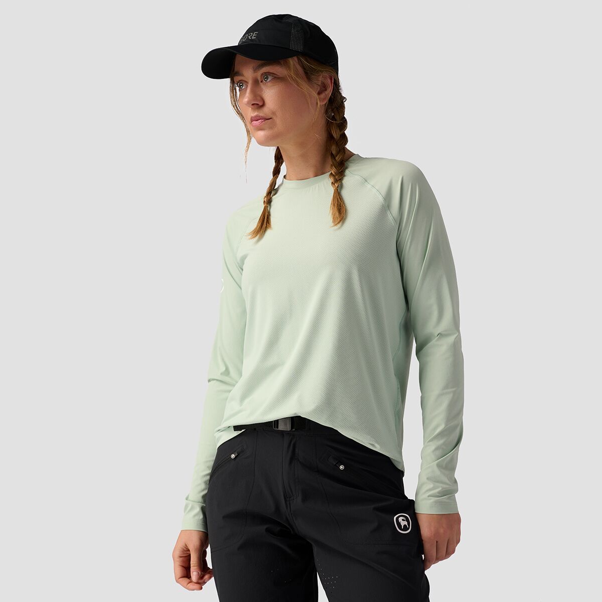 Backcountry Long-Sleeve MTB Jersey - Women's Silt Green, S
