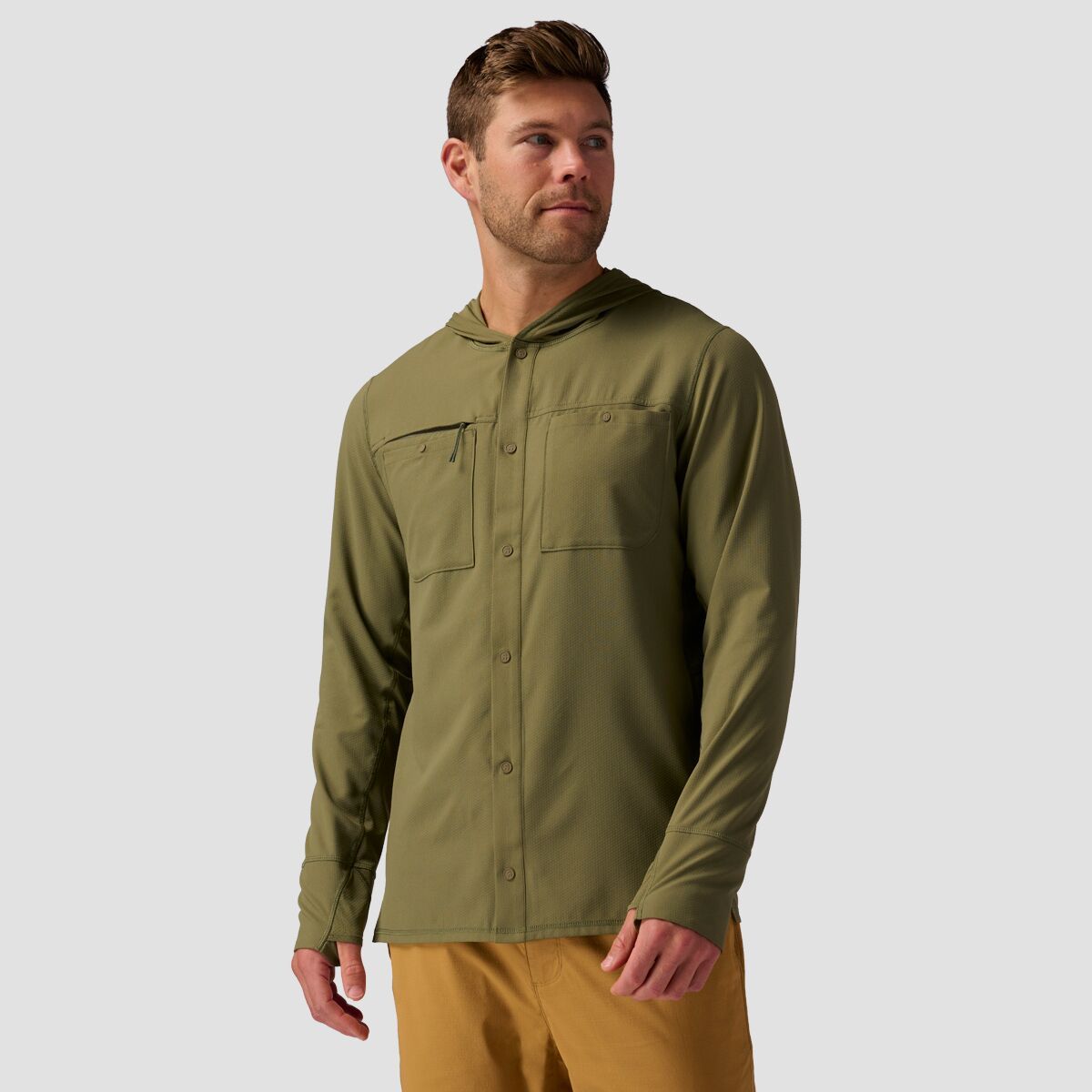 Backcountry Hybrid Tahoe Sun Hoodie - Men's Kalamata, L