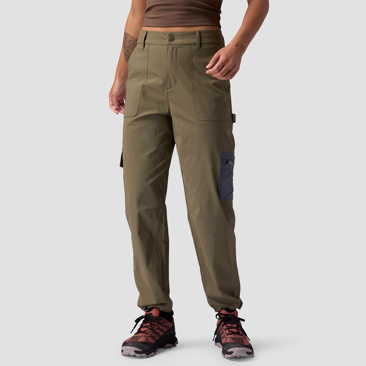 Backcountry Backcountry Wasatch Ripstop Cargo Pant - Women's Kalamata/Turbulence, 12