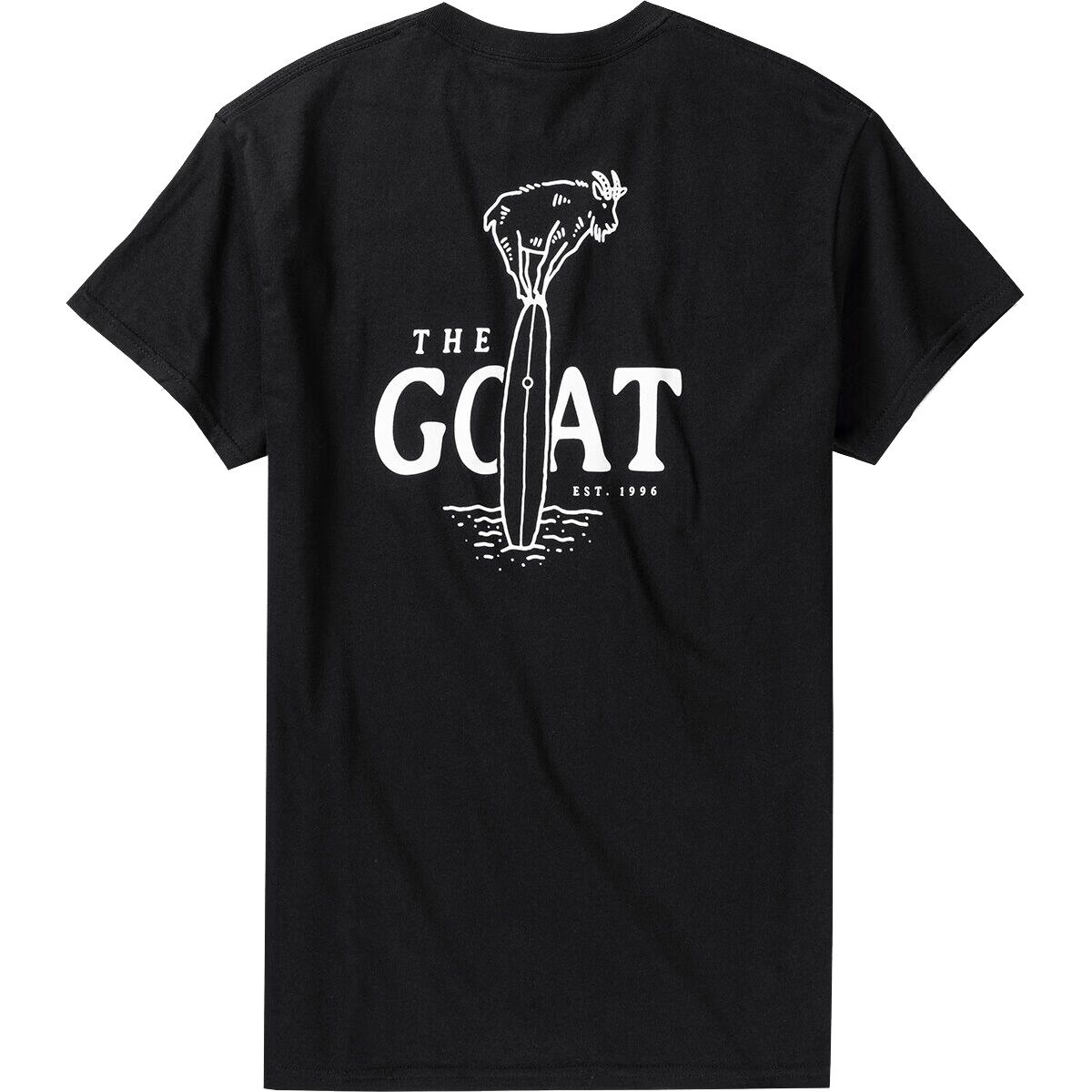 Backcountry Surfing Goat T-Shirt Black