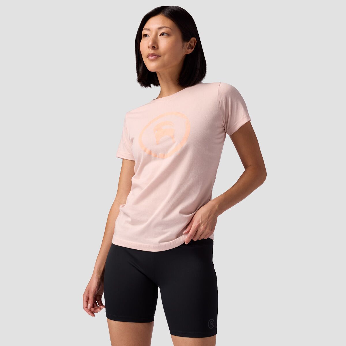 Backcountry Goat T-Shirt - Women's Blush, M