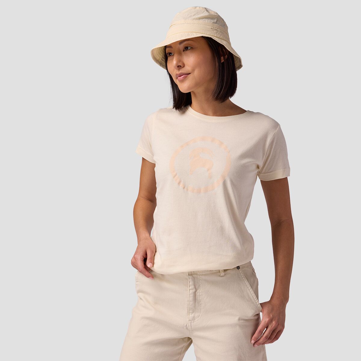 Backcountry Backcountry Goat T-Shirt - Women's Natural, M