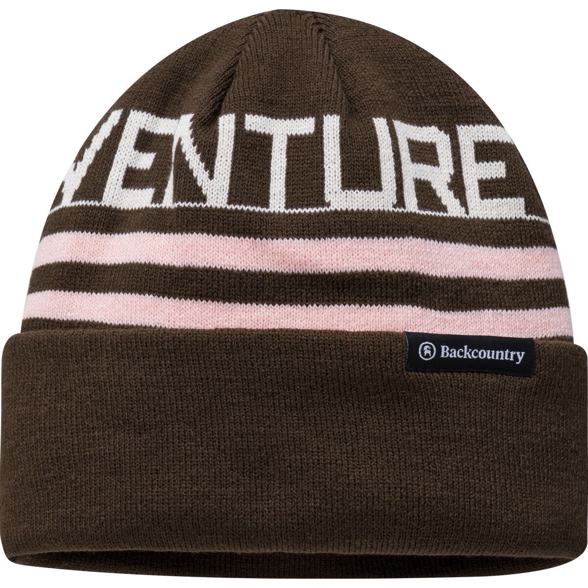 Backcountry Backcountry VB Knit Beanie Dark Brown, One Size