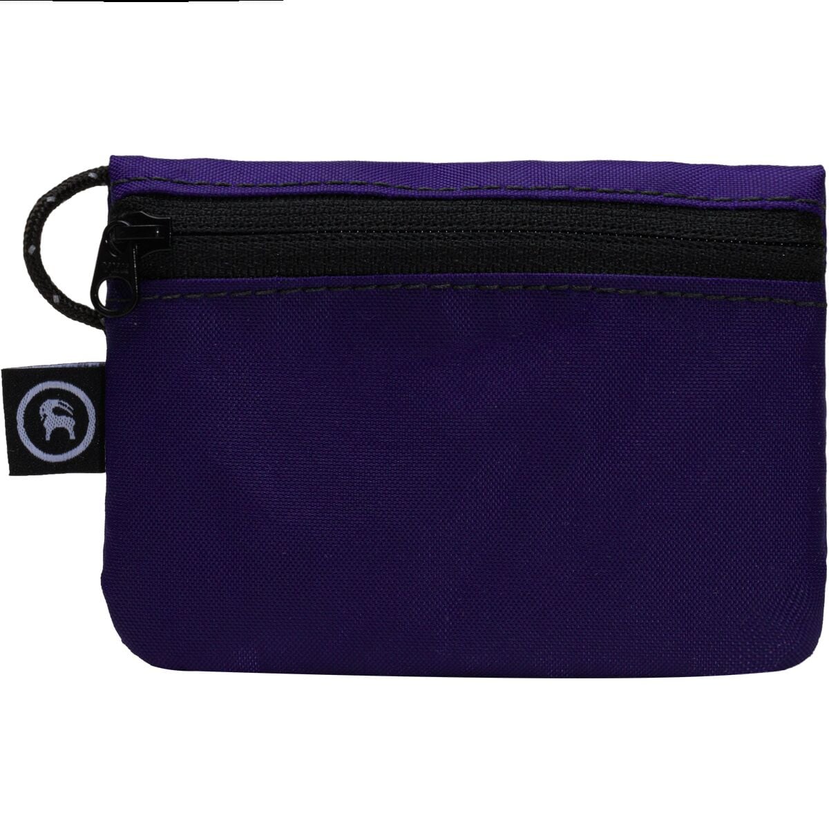 Flowfold Essentialist Zippered Mini Pouch Wallet, EcoPak: Recycled Purple