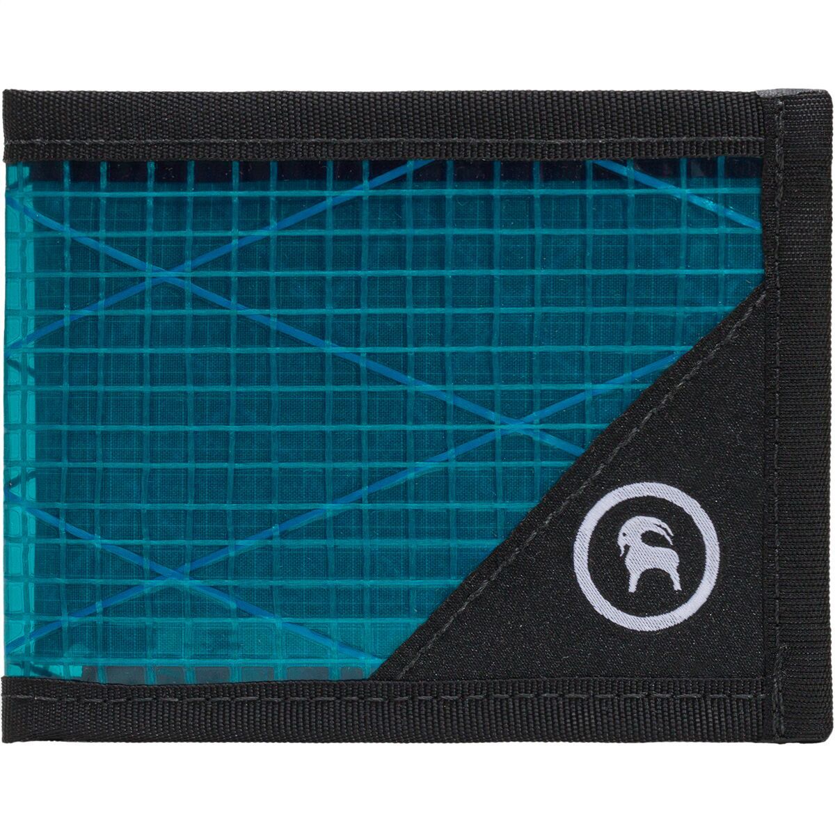 Backcountry x Flowfold Vanguard Bifold Wallet Cyan, One Size